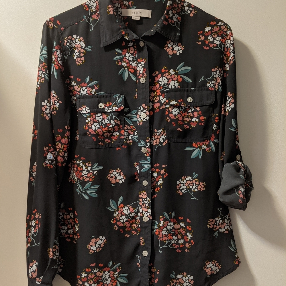 Loft button down shirt